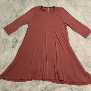 TJ Maxx Flowy Rose Dress - Size Medium